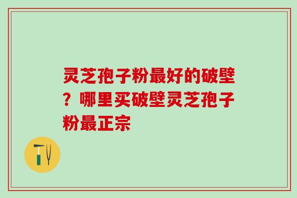 灵芝孢子粉好的破壁?哪里买破壁灵芝孢子粉正宗 灵芝孢子粉好的破壁?哪里买破壁灵芝孢子粉正宗