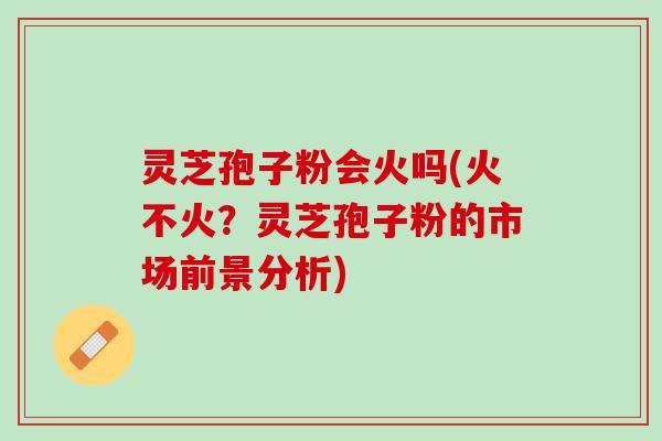 灵芝孢子粉会火吗(火不火？灵芝孢子粉的市场前景分析)