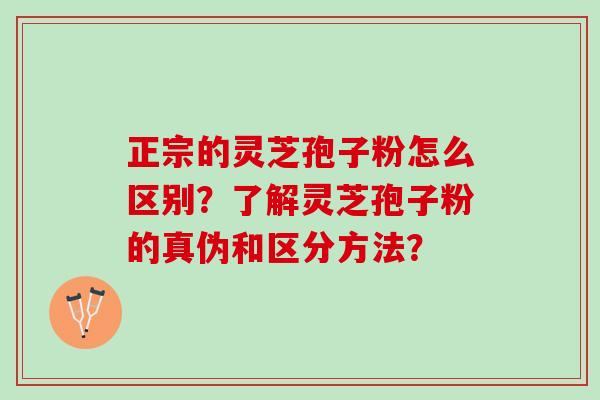 正宗的灵芝孢子粉怎么区别？了解灵芝孢子粉的真伪和区分方法？