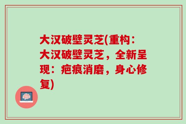 大汉破壁灵芝(重构：大汉破壁灵芝，全新呈现：疤痕消磨，身心修复)