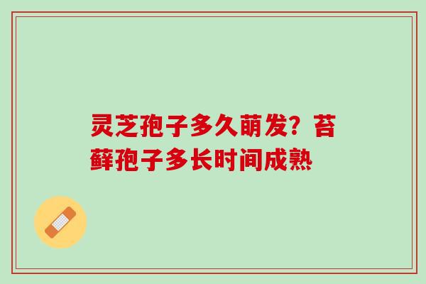 灵芝孢子多久萌发？苔藓孢子多长时间成熟