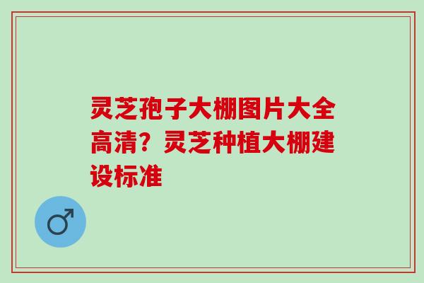 灵芝孢子大棚图片大全高清?灵芝种植大棚建设标准 灵芝孢子大棚图片大全高清?灵芝种植大棚建设标准
