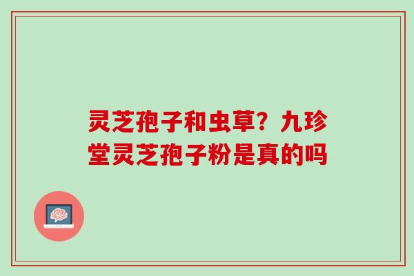 灵芝孢子和虫草?九珍堂灵芝孢子粉是真的吗 灵芝孢子和虫草?九珍堂灵芝孢子粉是真的吗