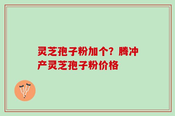 灵芝孢子粉加个？腾冲产灵芝孢子粉价格
