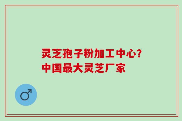 灵芝孢子粉加工中心?中国大灵芝厂家 灵芝孢子粉加工中心?中国大灵芝厂家