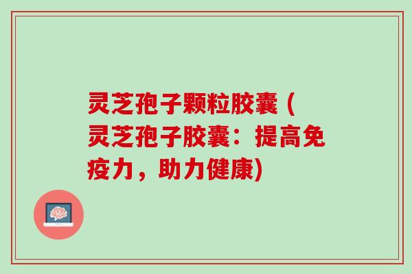 灵芝孢子颗粒胶囊 (灵芝孢子胶囊:提高免疫力,助力健康) 灵芝孢子颗粒胶囊 (灵芝孢子胶囊:提高免疫力,助力健康)
