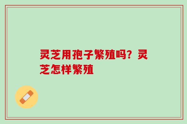 灵芝用孢子繁殖吗？灵芝怎样繁殖