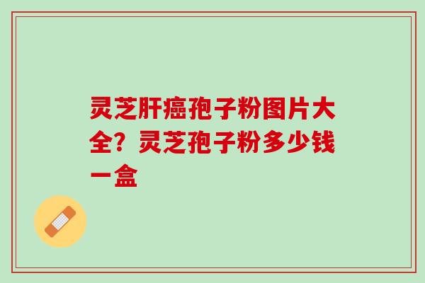 灵芝肝癌孢子粉图片大全？灵芝孢子粉多少钱一盒