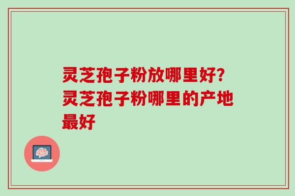 灵芝孢子粉放哪里好？灵芝孢子粉哪里的产地最好