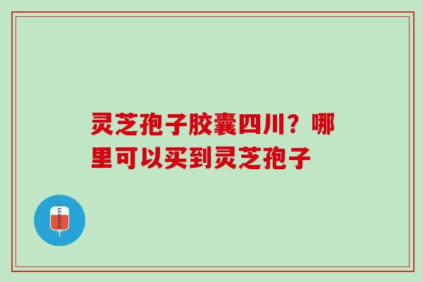 灵芝孢子胶囊四川？哪里可以买到灵芝孢子