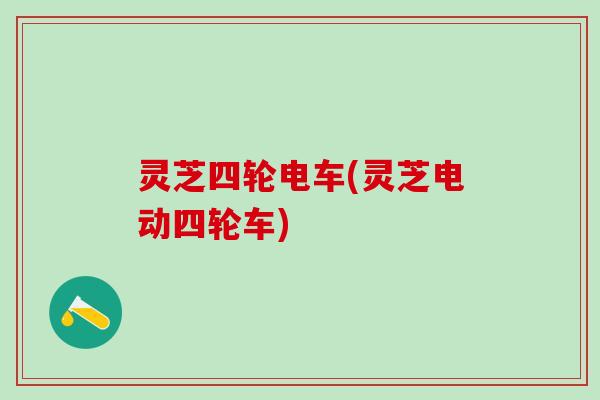 灵芝四轮电车(灵芝电动四轮车) 灵芝四轮电车(灵芝电动四轮车)