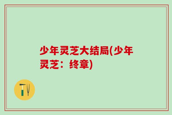 少年灵芝大结局(少年灵芝：终章)