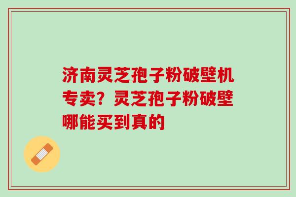 济南灵芝孢子粉破壁机专卖？灵芝孢子粉破壁哪能买到真的