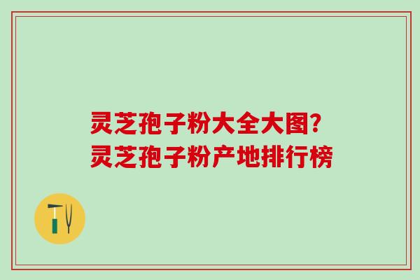 灵芝孢子粉大全大图?灵芝孢子粉产地排行榜 灵芝孢子粉大全大图?灵芝孢子粉产地排行榜