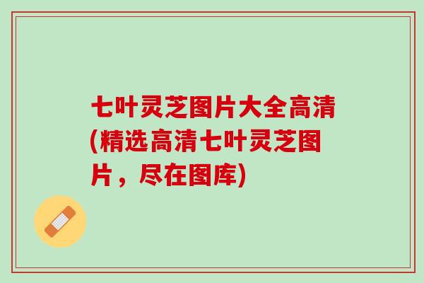 七叶灵芝图片大全高清(精选高清七叶灵芝图片，尽在图库)