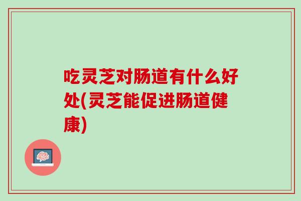 吃灵芝对肠道有什么好处(灵芝能促进肠道健康)
