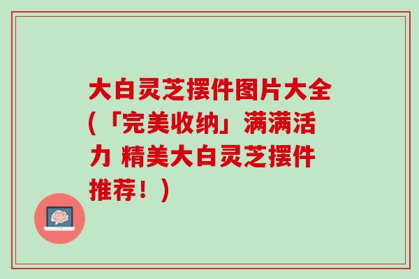 大白灵芝摆件图片大全(「完美收纳」满满活力 精美大白灵芝摆件推荐！)