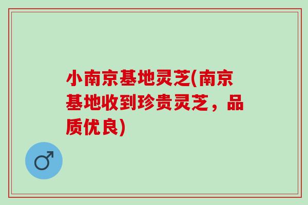 小南京基地灵芝(南京基地收到珍贵灵芝,品质优良) 小南京基地灵芝(南京基地收到珍贵灵芝,品质优良)