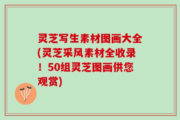 灵芝写生素材图画大全(灵芝采风素材全收录！50组灵芝图画供您观赏)