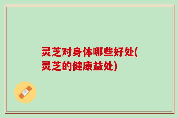 灵芝对身体哪些好处(灵芝的健康益处)