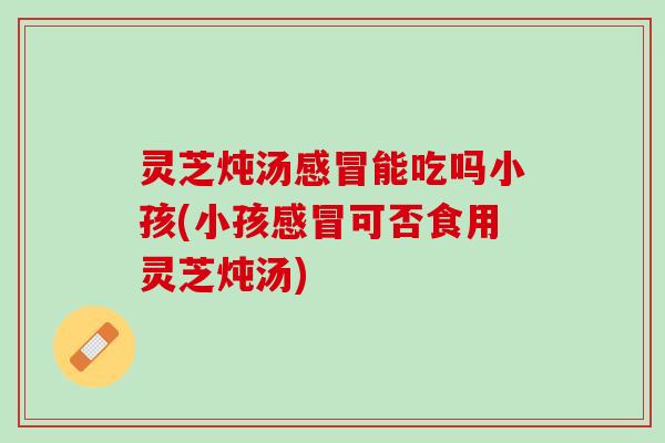灵芝炖汤感冒能吃吗小孩(小孩感冒可否食用灵芝炖汤)