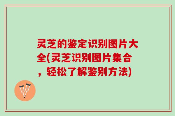 灵芝的鉴定识别图片大全(灵芝识别图片集合，轻松了解鉴别方法)