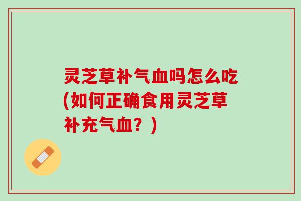 灵芝草吗怎么吃(如何正确食用灵芝草补充气?) 灵芝草吗怎么吃(如何正确食用灵芝草补充气?)