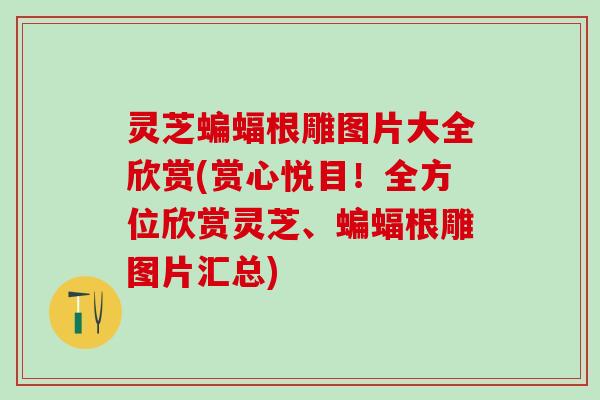灵芝蝙蝠根雕图片大全欣赏(赏心悦目!全方位欣赏灵芝、蝙蝠根雕图片汇总) 灵芝蝙蝠根雕图片大全欣赏(赏心悦目!全方位欣赏灵芝、蝙蝠根雕图片汇总)