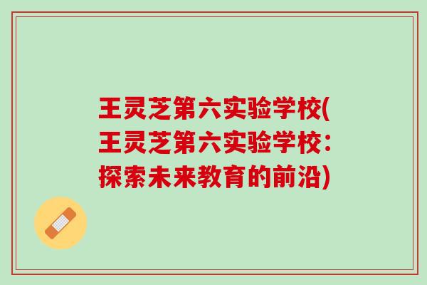 王灵芝第六实验学校(王灵芝第六实验学校：探索未来教育的前沿)