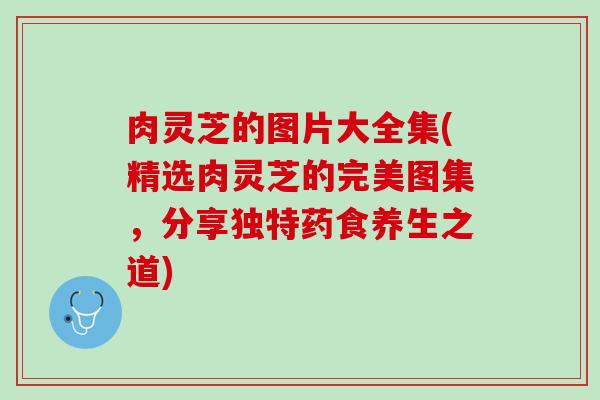 肉灵芝的图片大全集(精选肉灵芝的完美图集，分享独特药食养生之道)