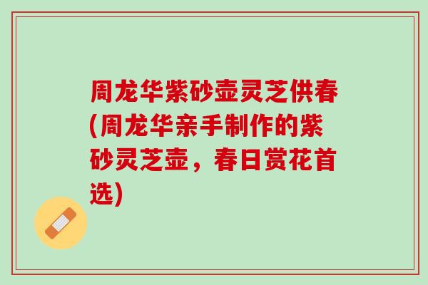 周龙华紫砂壶灵芝供春(周龙华亲手制作的紫砂灵芝壶，春日赏花首选)