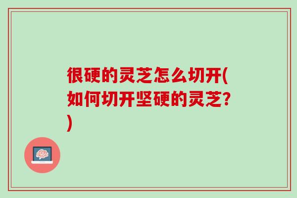 很硬的灵芝怎么切开(如何切开坚硬的灵芝？)