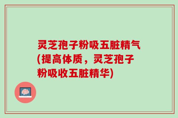 灵芝孢子粉吸五脏精气(提高体质，灵芝孢子粉吸收五脏精华)