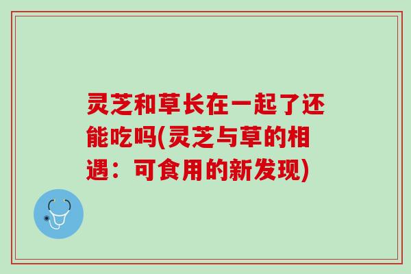灵芝和草长在一起了还能吃吗(灵芝与草的相遇：可食用的新发现)