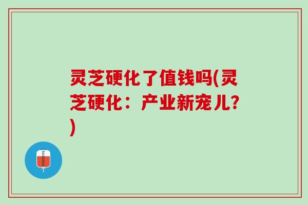 灵芝硬化了值钱吗(灵芝硬化:产业新宠儿?) 灵芝硬化了值钱吗(灵芝硬化:产业新宠儿?)