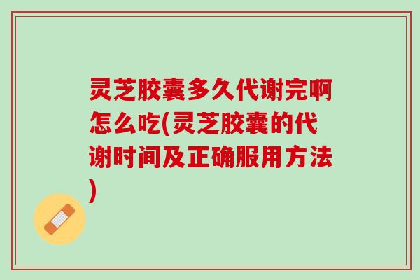 灵芝胶囊多久代谢完啊怎么吃(灵芝胶囊的代谢时间及正确服用方法) 灵芝胶囊多久代谢完啊怎么吃(灵芝胶囊的代谢时间及正确服用方法)