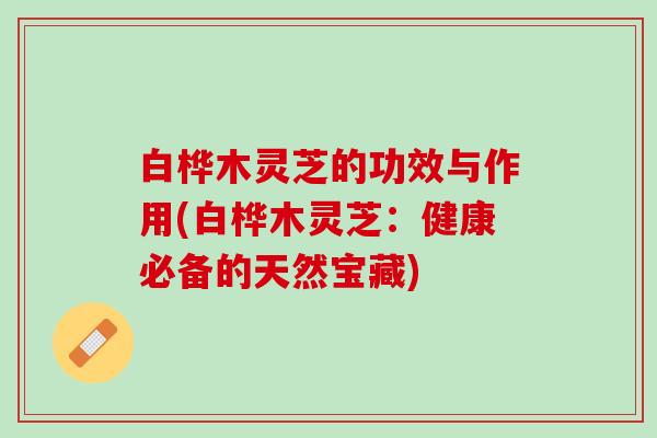 白桦木灵芝的功效与作用(白桦木灵芝：健康必备的天然宝藏)