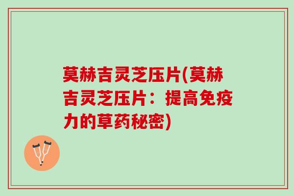 莫赫吉灵芝压片(莫赫吉灵芝压片:提高免疫力的草药秘密) 莫赫吉灵芝压片(莫赫吉灵芝压片:提高免疫力的草药秘密)