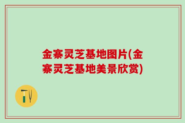 金寨灵芝基地图片(金寨灵芝基地美景欣赏) 金寨灵芝基地图片(金寨灵芝基地美景欣赏)
