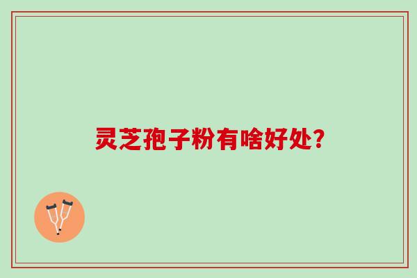 灵芝孢子粉有啥好处？选择什么样的品牌？