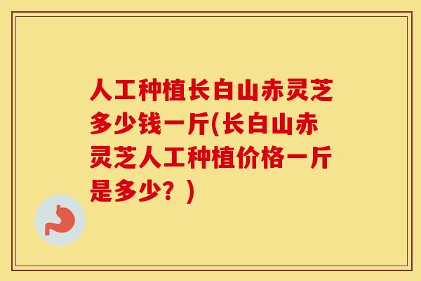 人工种植长白山赤灵芝多少钱一斤(长白山赤灵芝人工种植价格一斤是多少？)